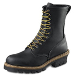 Men's 9-inch Logger-Lineman Boot Black